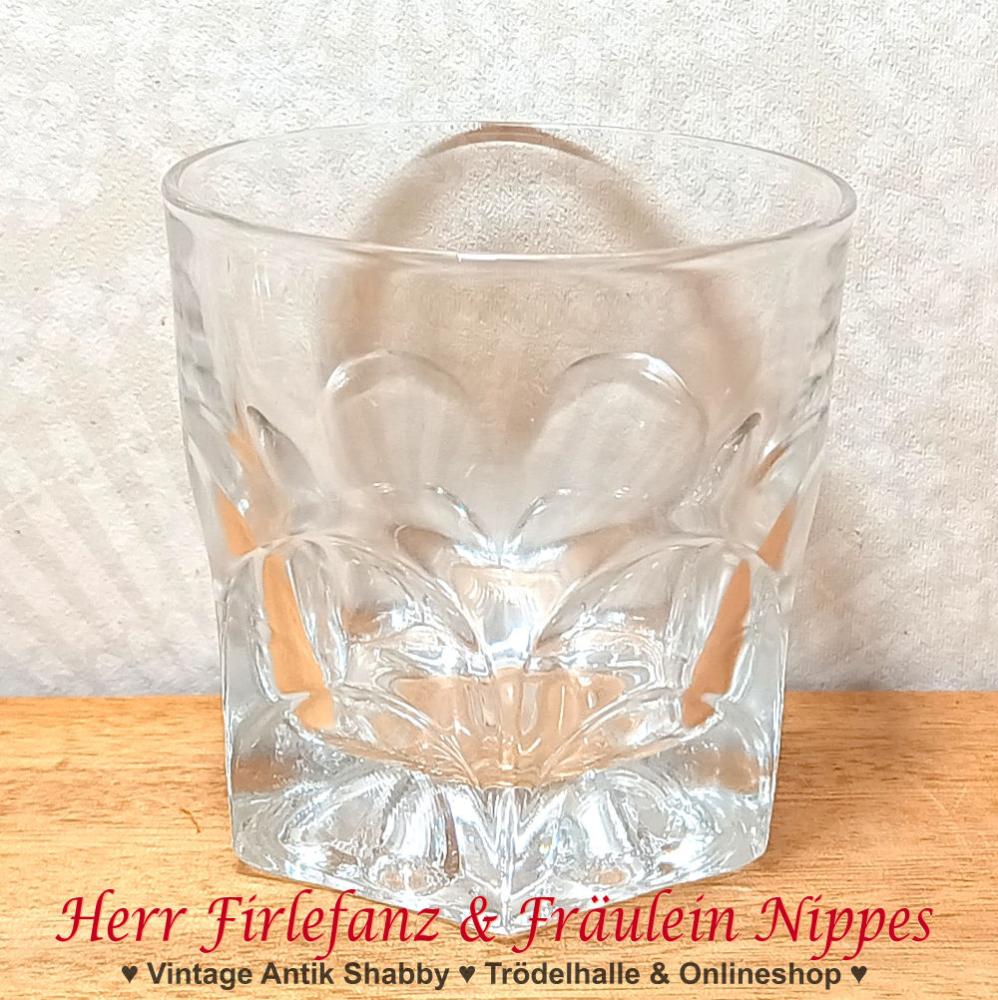 Whiskyglas Bögen unten, 8,5cm